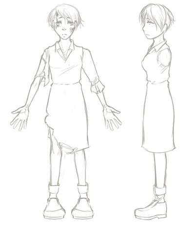 turnaround reference sheet